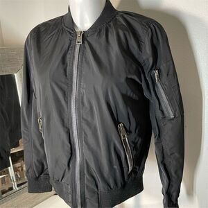 COPY - Levi's Men's jacket- Black Bomber Jacket Size S Casual Full Zip Pockets